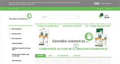 Desktop Screenshot of cannabis-cosmetics.com